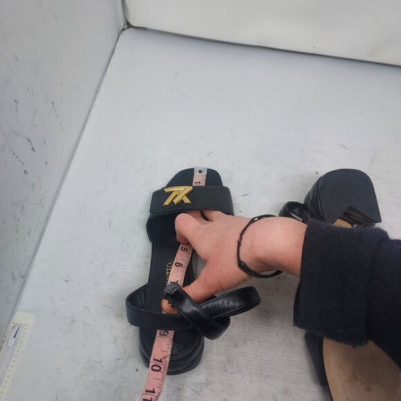 Louis Vuitton Black LV Shake Strappy Sandal - Picture 8 of 12